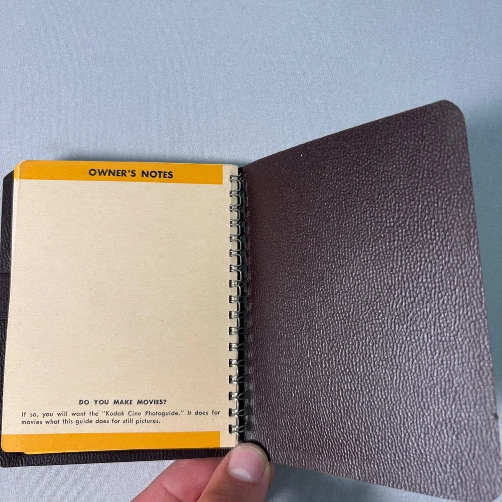 Vintage 1951 Kodak Master Photoguide Manual Eastman Kodak Bound Pocket Book